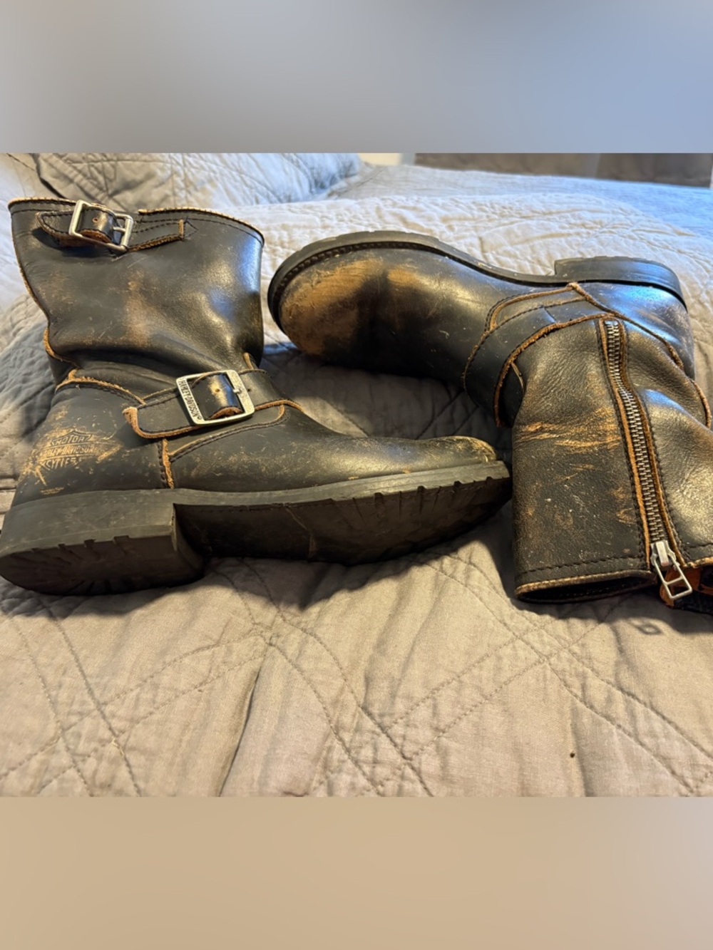 Harley Davidson boots size 8 1/2 woman’s - Picture 7 of 10
